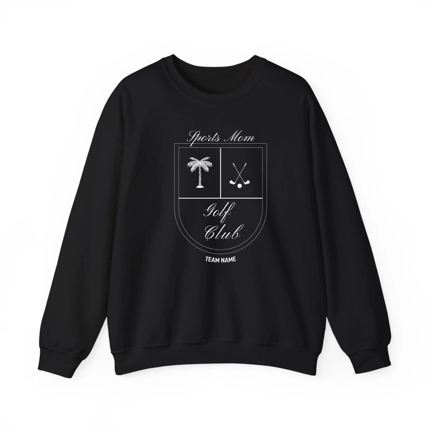Sweatshirt Front Blank - Black