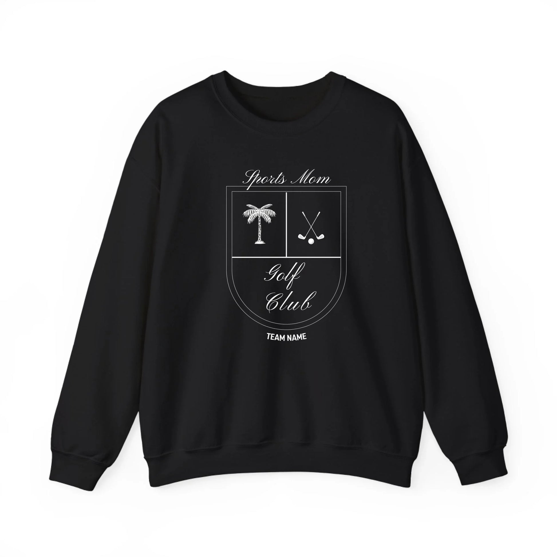 Sweatshirt Front Blank - Black
