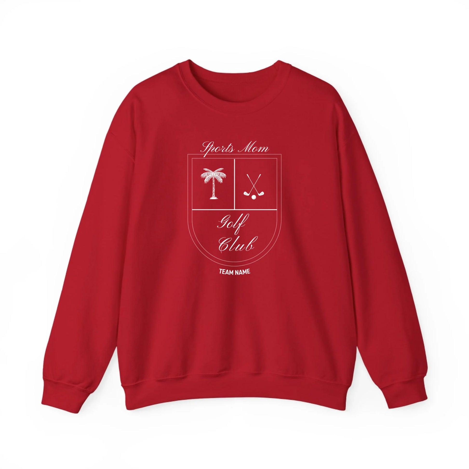 Sweatshirt Front Blank - Red