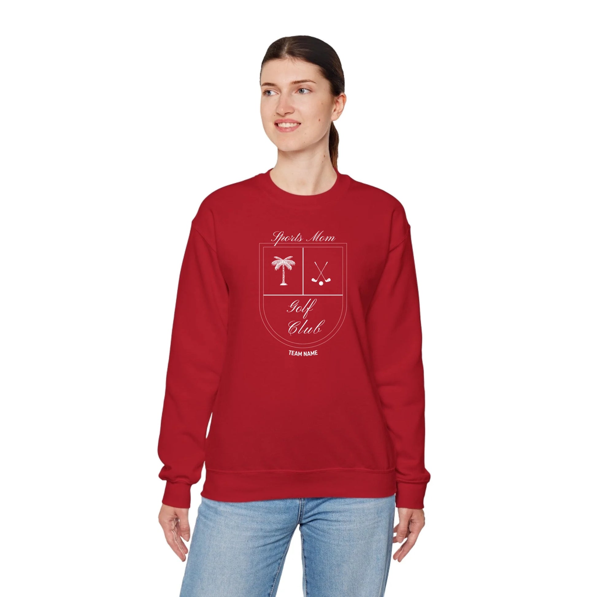 Sweatshirt Front Lifestyle 2 Red