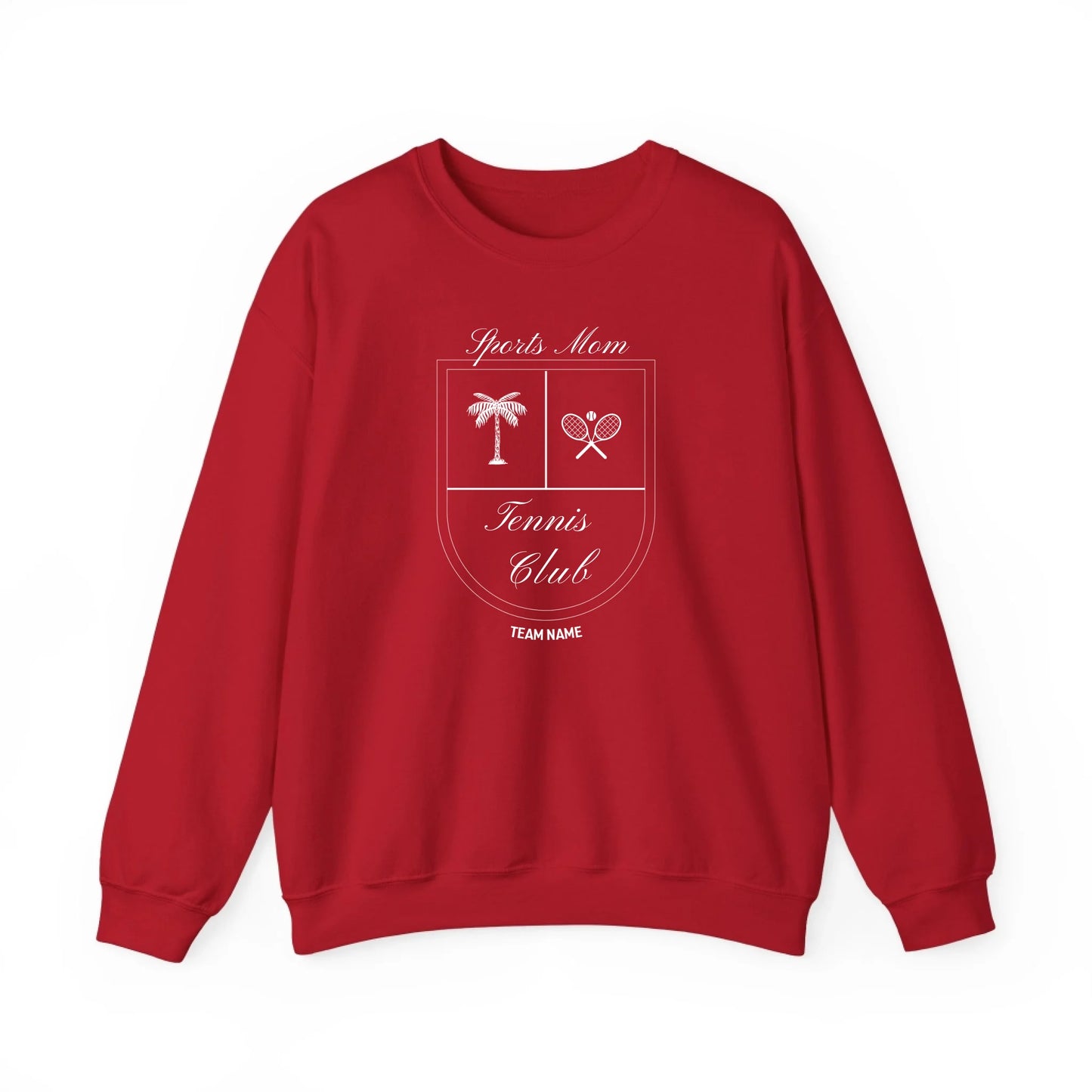 Sweatshirt Front Blank - Red