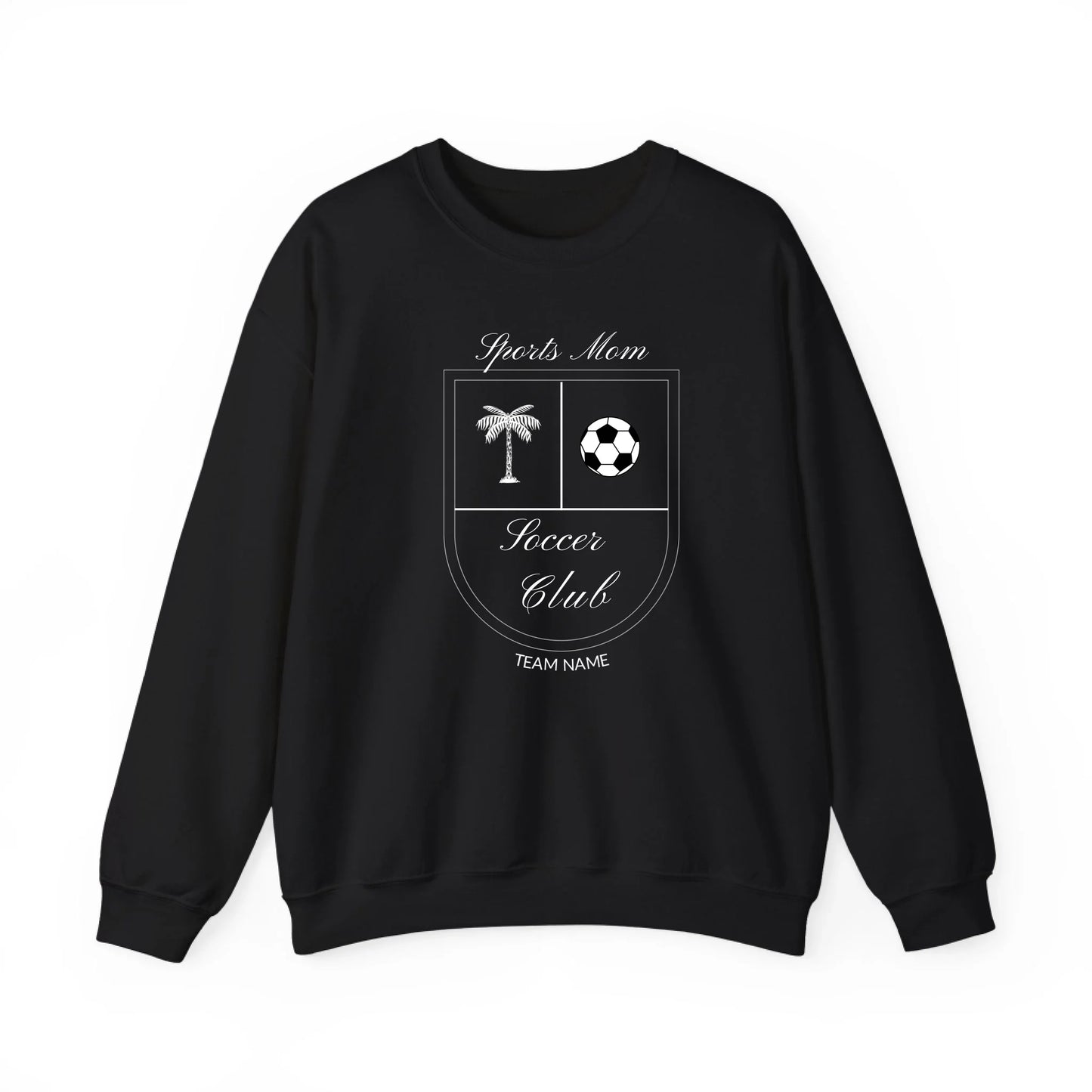 Sweatshirt Front Blank - Black