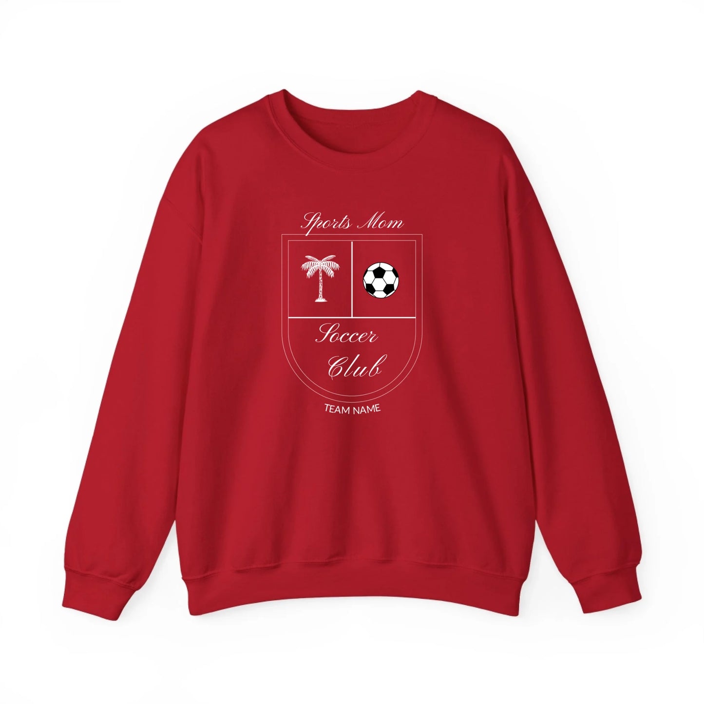 Sweatshirt Front Blank - Red