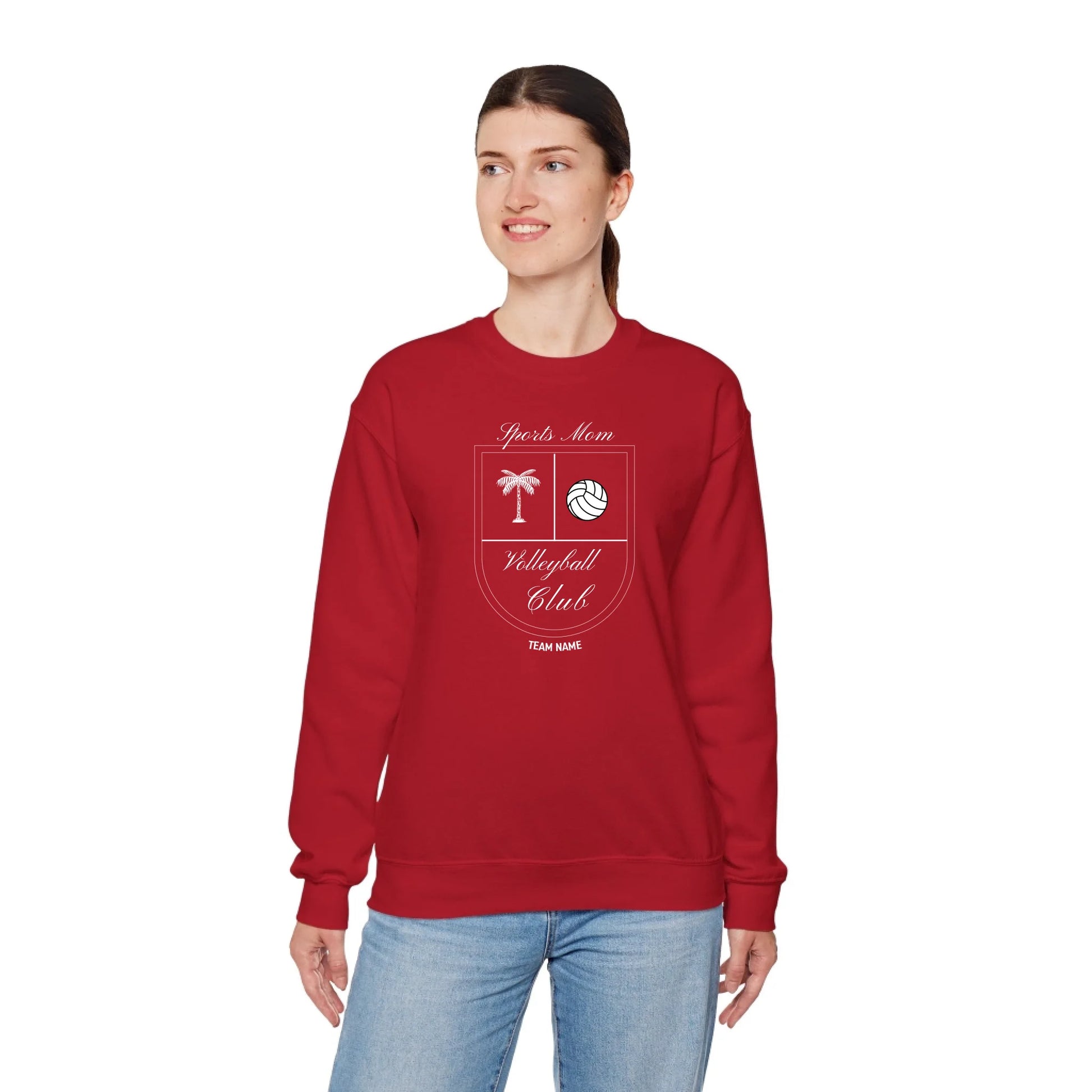 Sweatshirt Front Lifestyle 2 Red