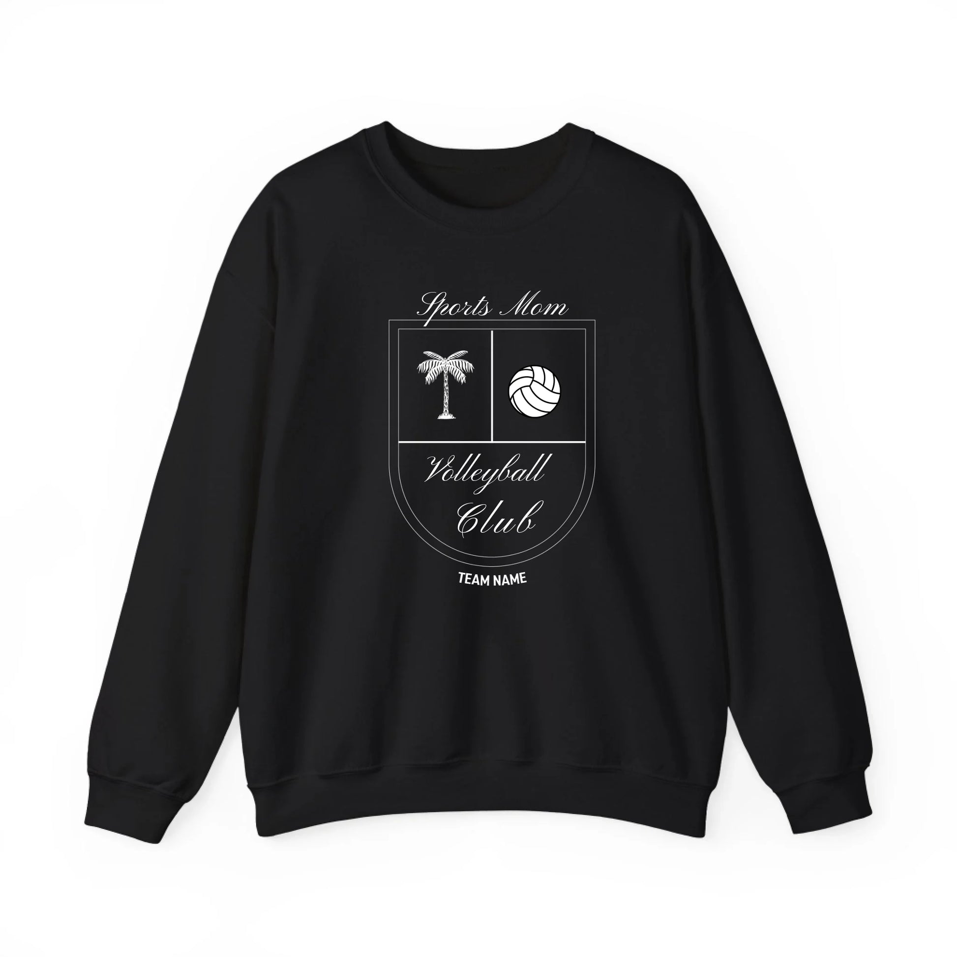 Sweatshirt Front Blank - Black