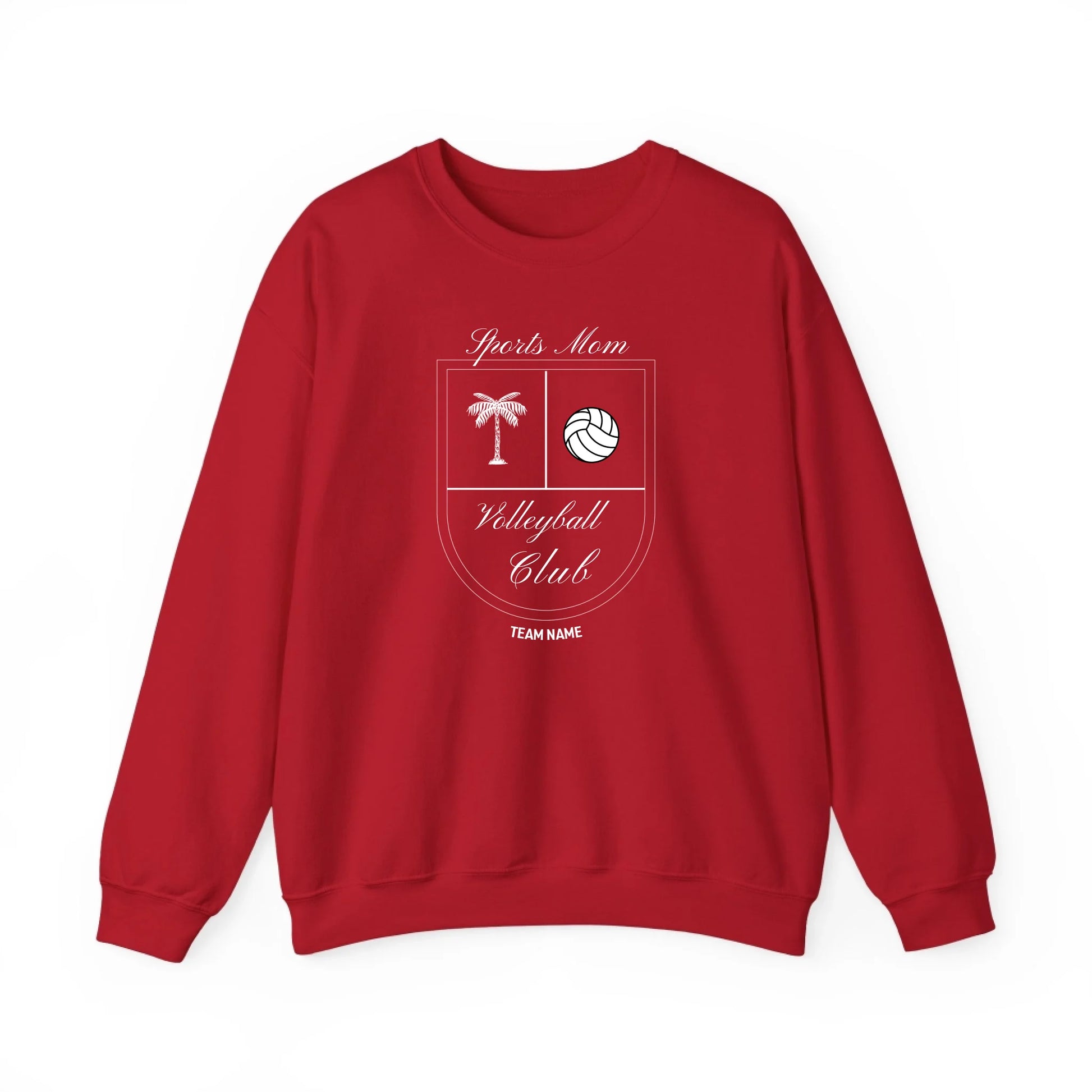Sweatshirt Front Blank - Red