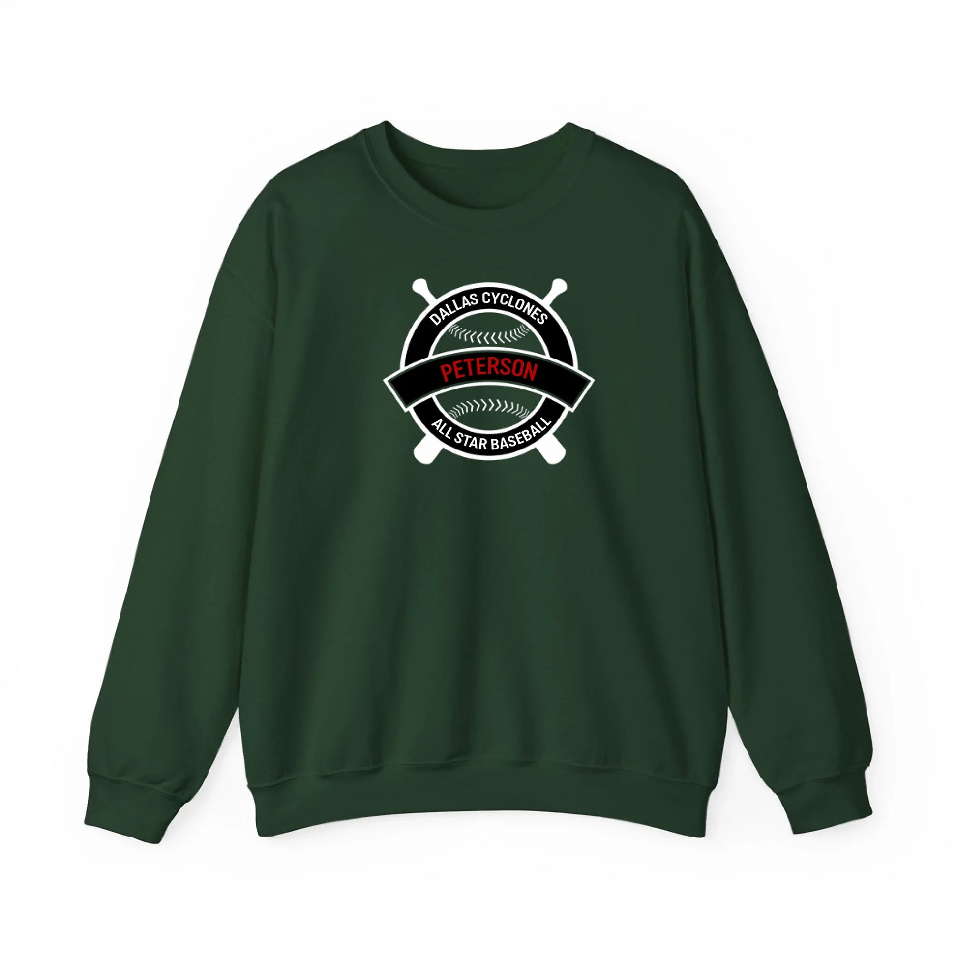 Sweatshirt Front Blank - Forrest Green