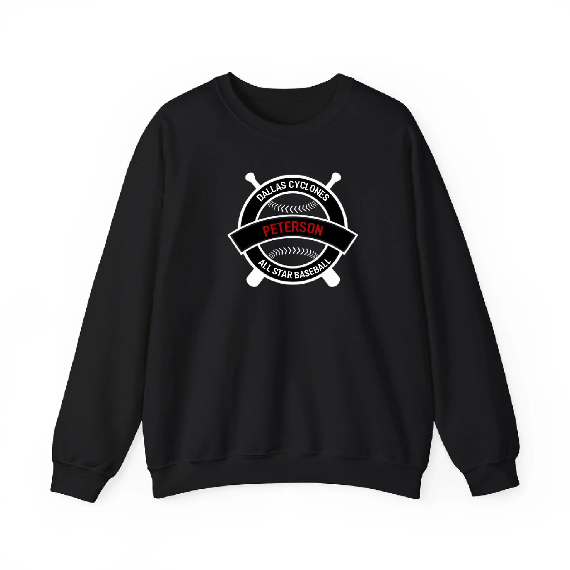 Sweatshirt Front Blank - Black