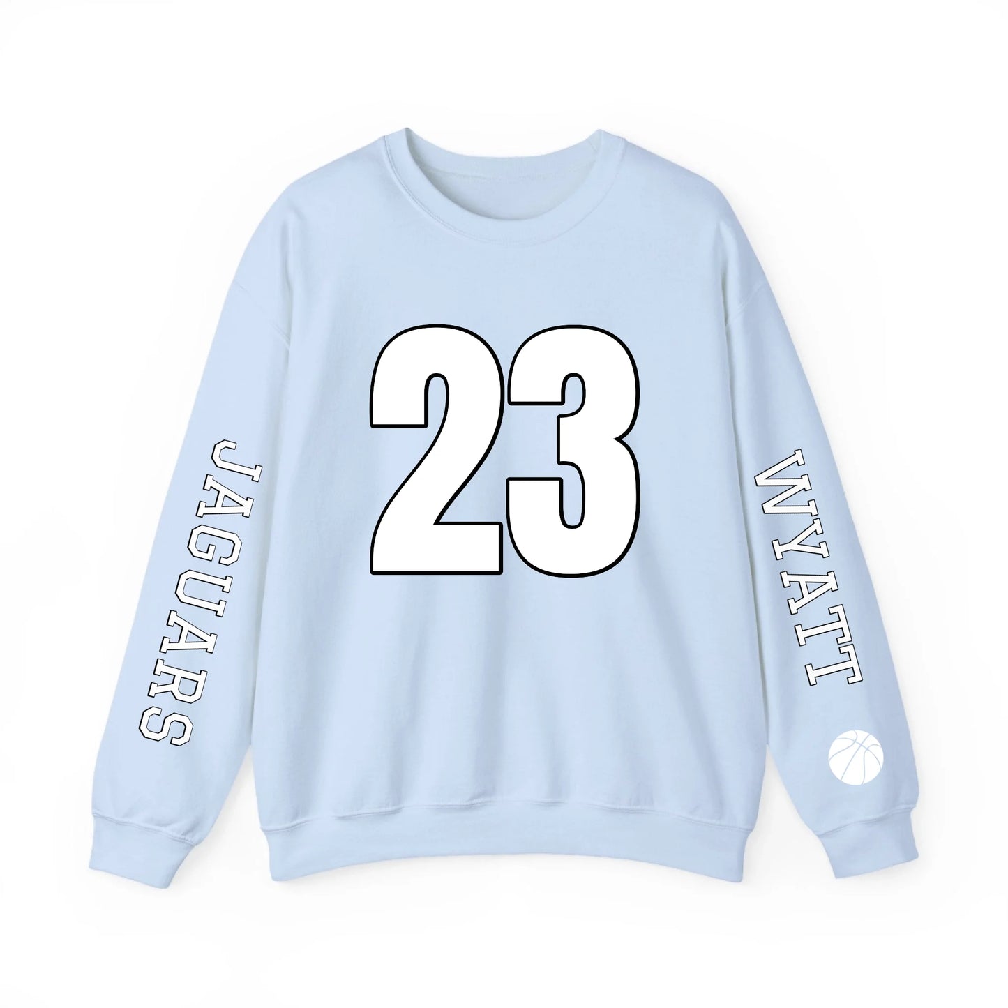 Sweatshirt Front Blank - Light Blue