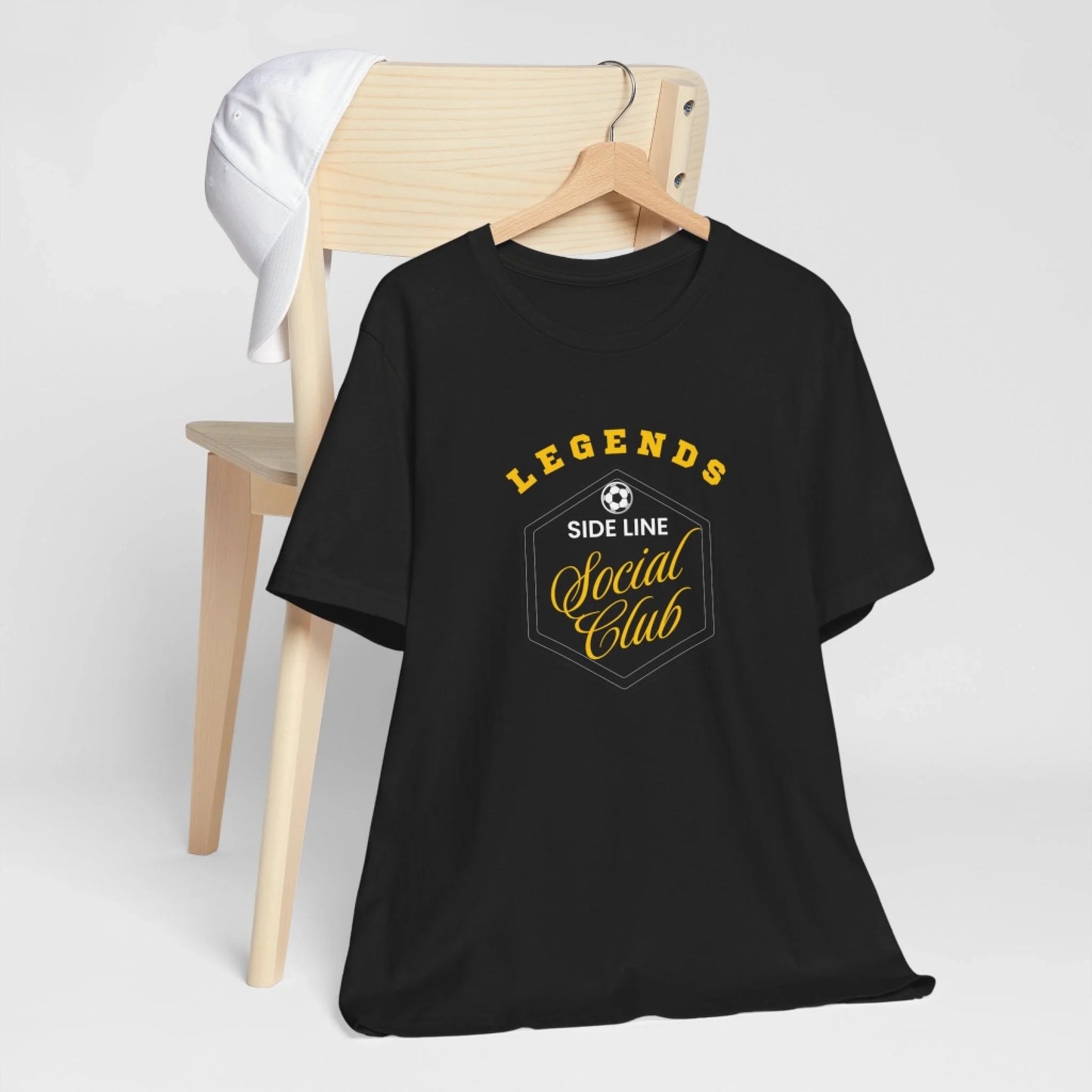 Sideline Social Club Unisex T-Shirt Printed Art LIfestyle Hanging