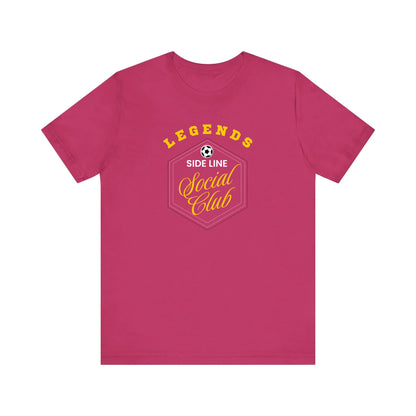 Unisex Jersey T-Shirt - Pink Front Seamless