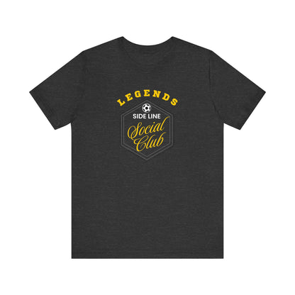 Unisex Jersey T-Shirt - Gray Front Seamless