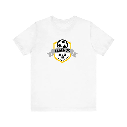Unisex Jersey T-Shirt - White Front Seamless