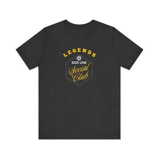 Unisex Jersey T-Shirt - Gray Front Seamless