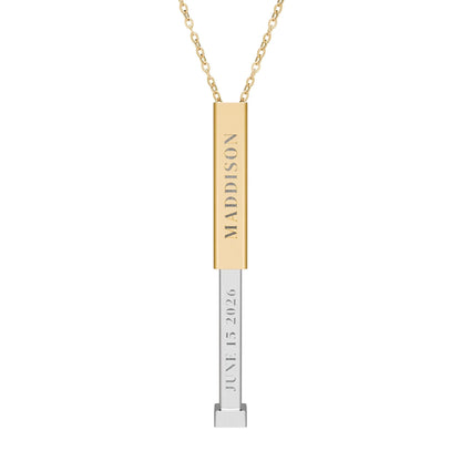 Gold Exterior Bar Personalized
