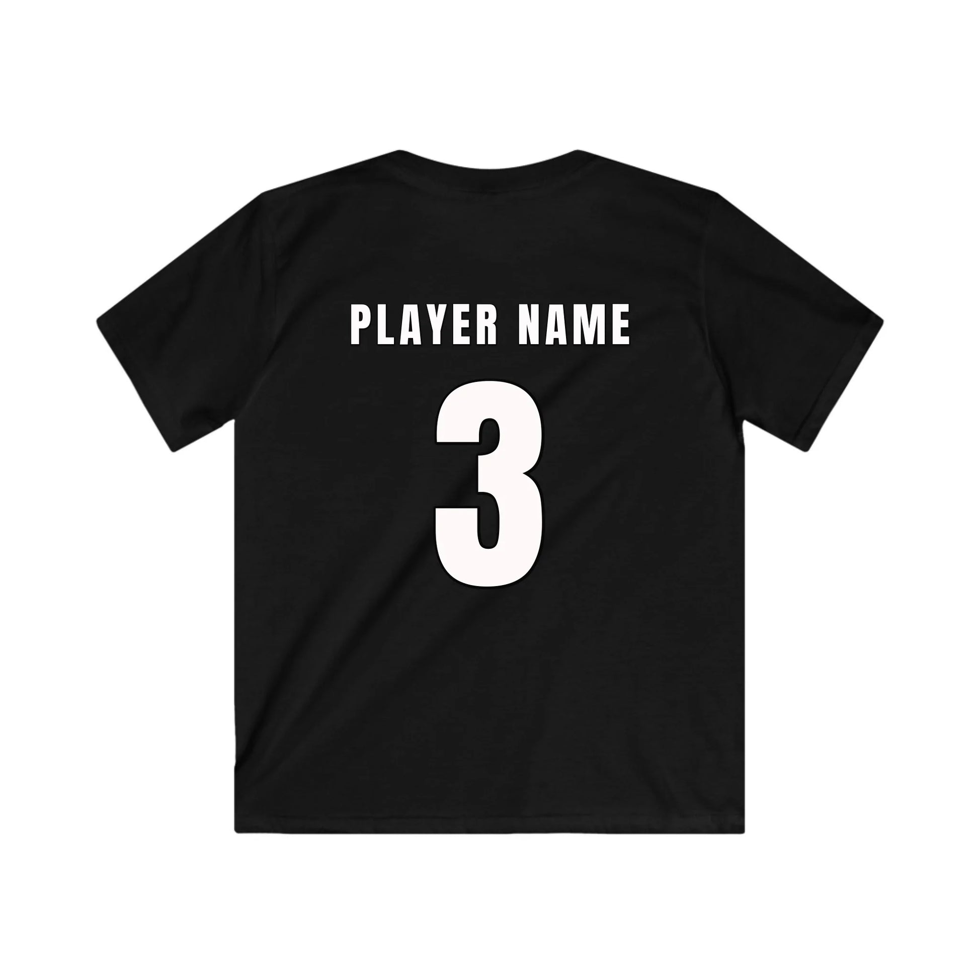 Black T-Shirt Back