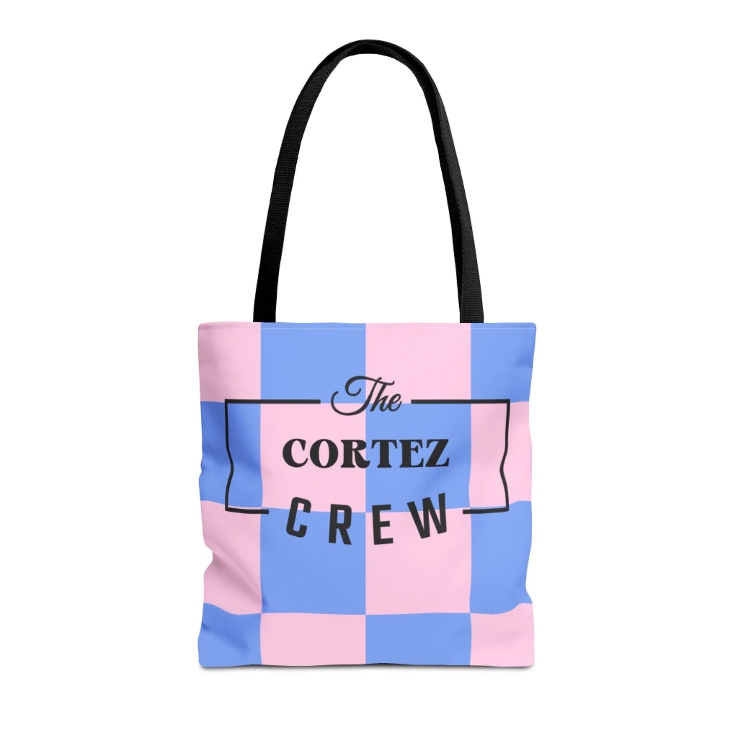 The Crew Name Tote Seamless purple pink