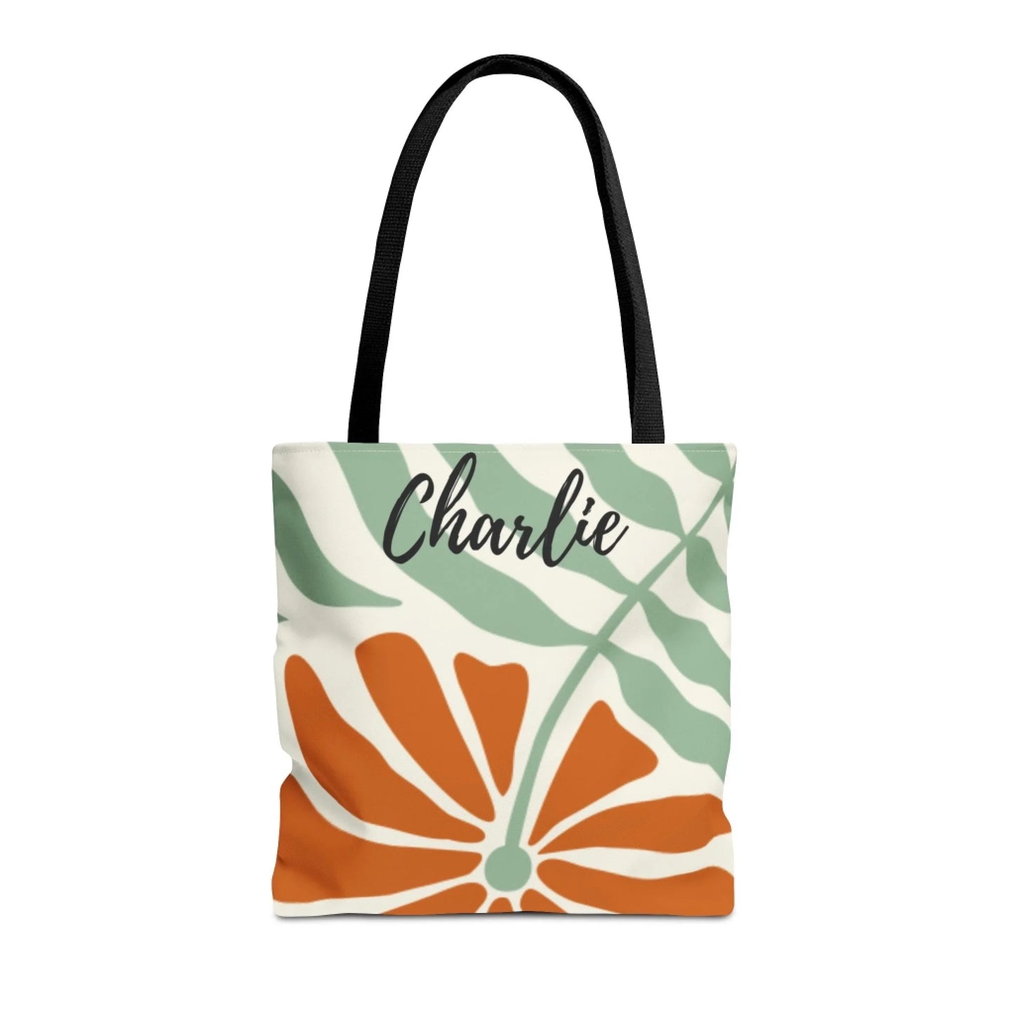 Botanical Name Tote Bag Seamless