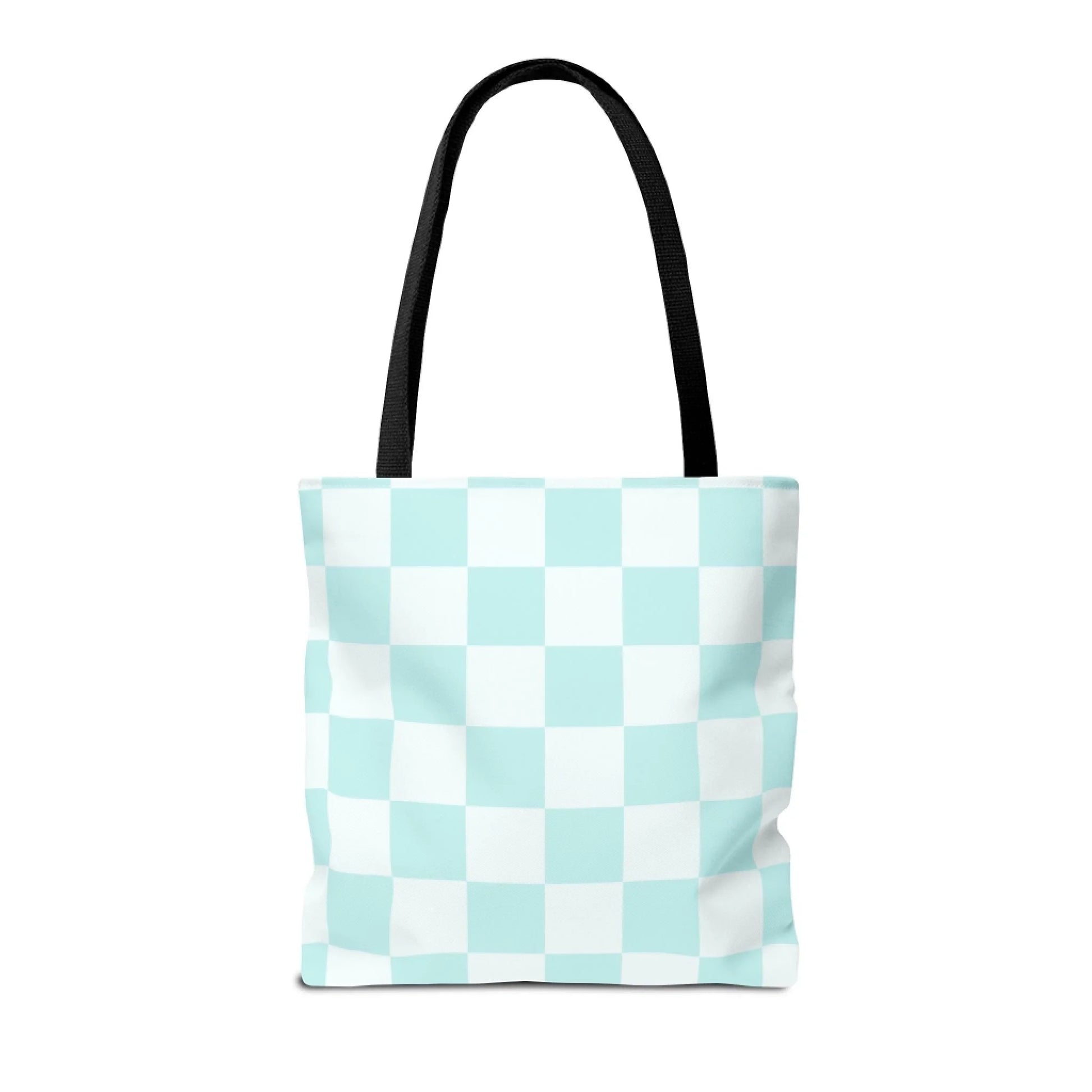 Catch Waves Name Tote Bag Seamless Back