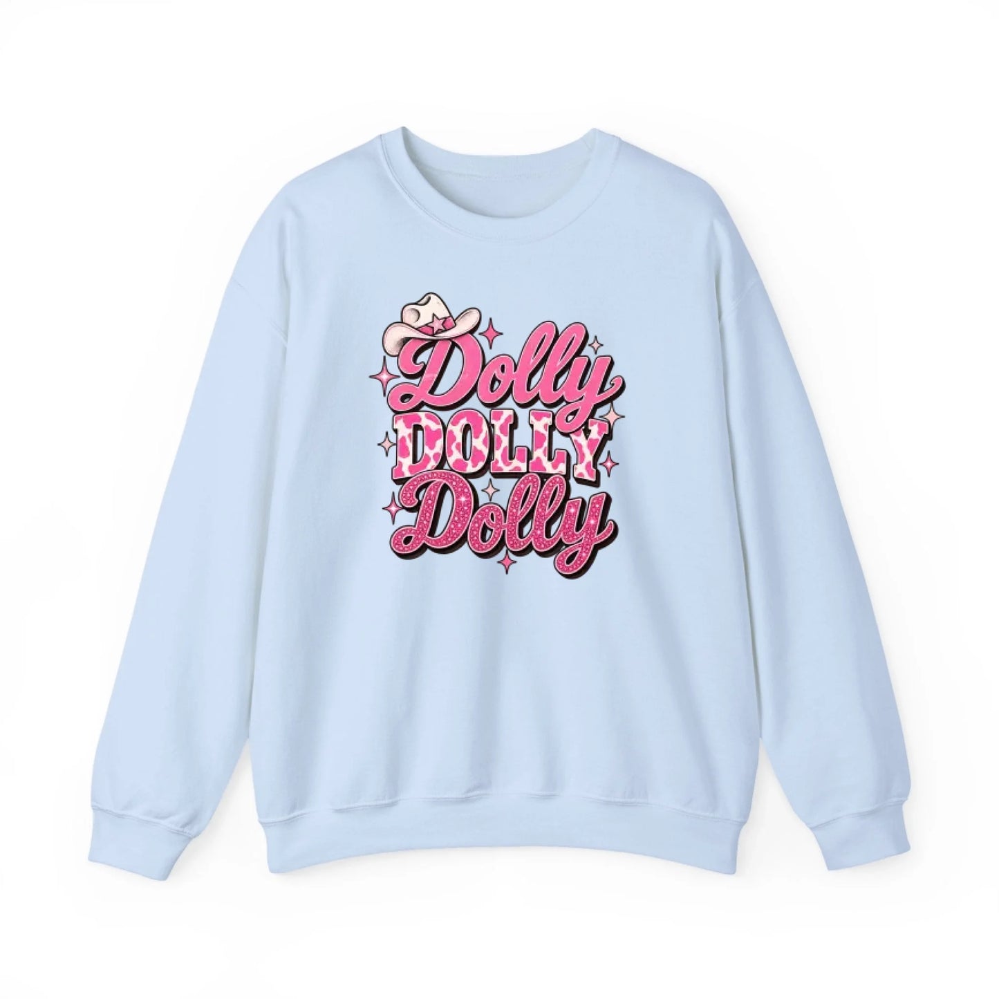 Sweatshirt Front Blank - Light Blue