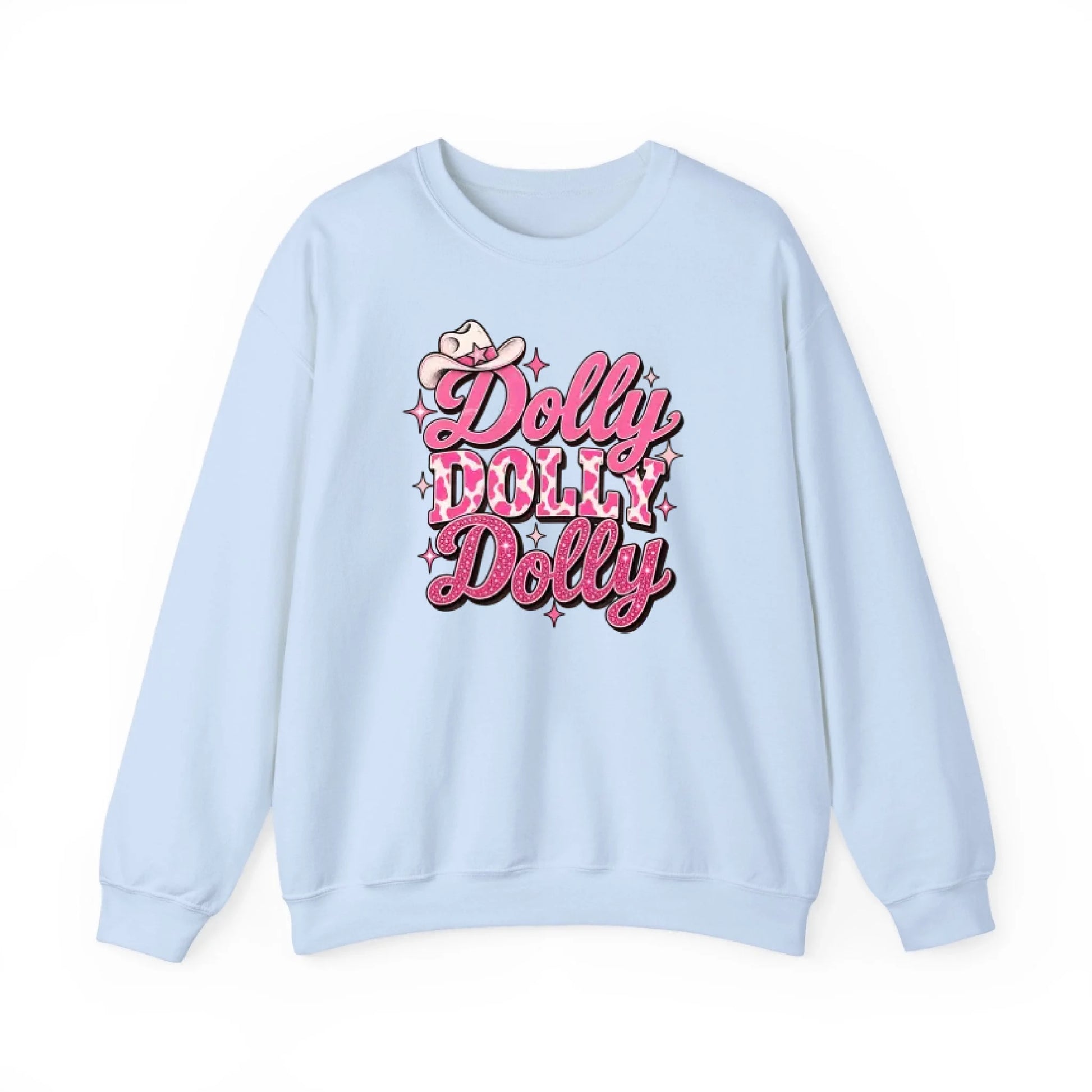 Sweatshirt Front Blank - Light Blue