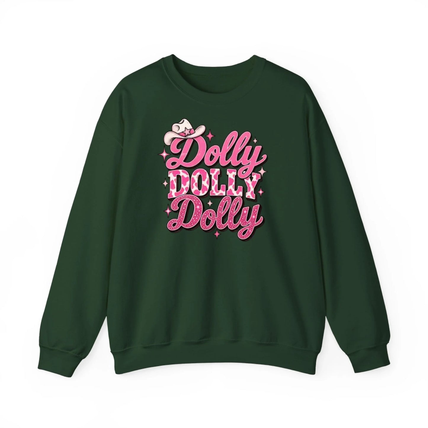 Sweatshirt Front Blank - Forrest Green