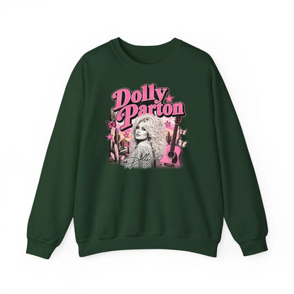Sweatshirt Front Blank - Forrest Green