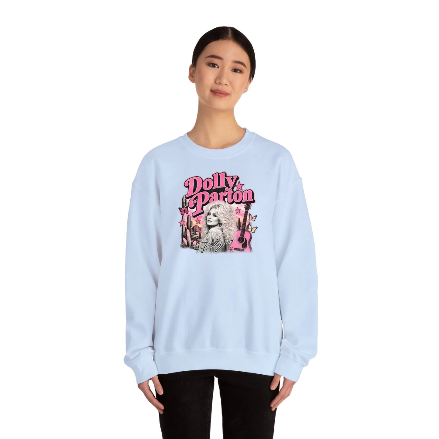 Sweatshirt Front Lifestyle Light Blue