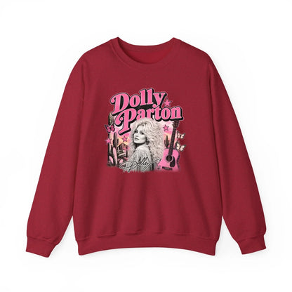 Sweatshirt Front Blank - Vintage Red