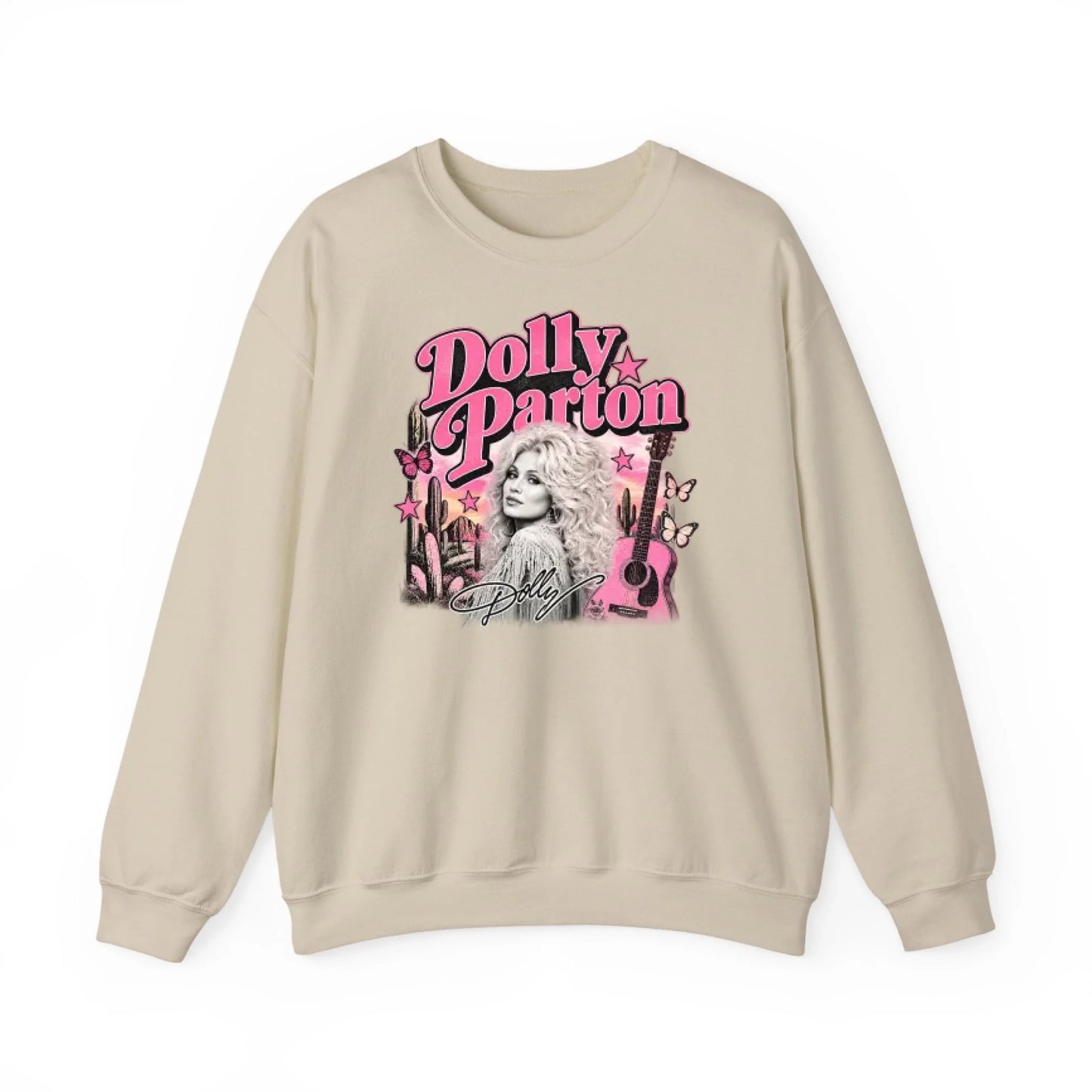Sweatshirt Front Blank - Sand