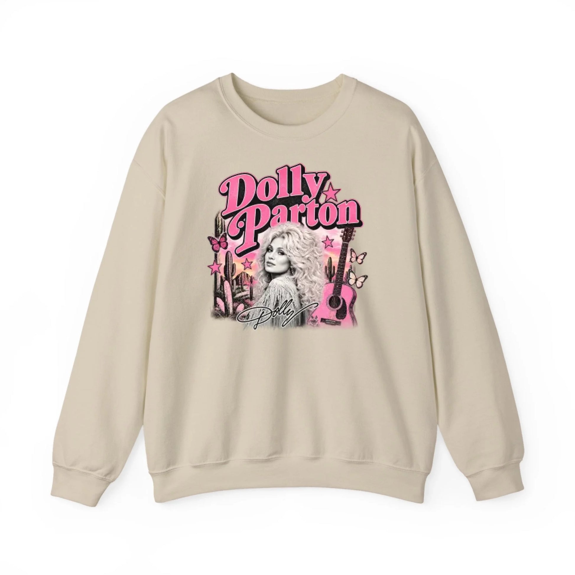 Sweatshirt Front Blank - Sand