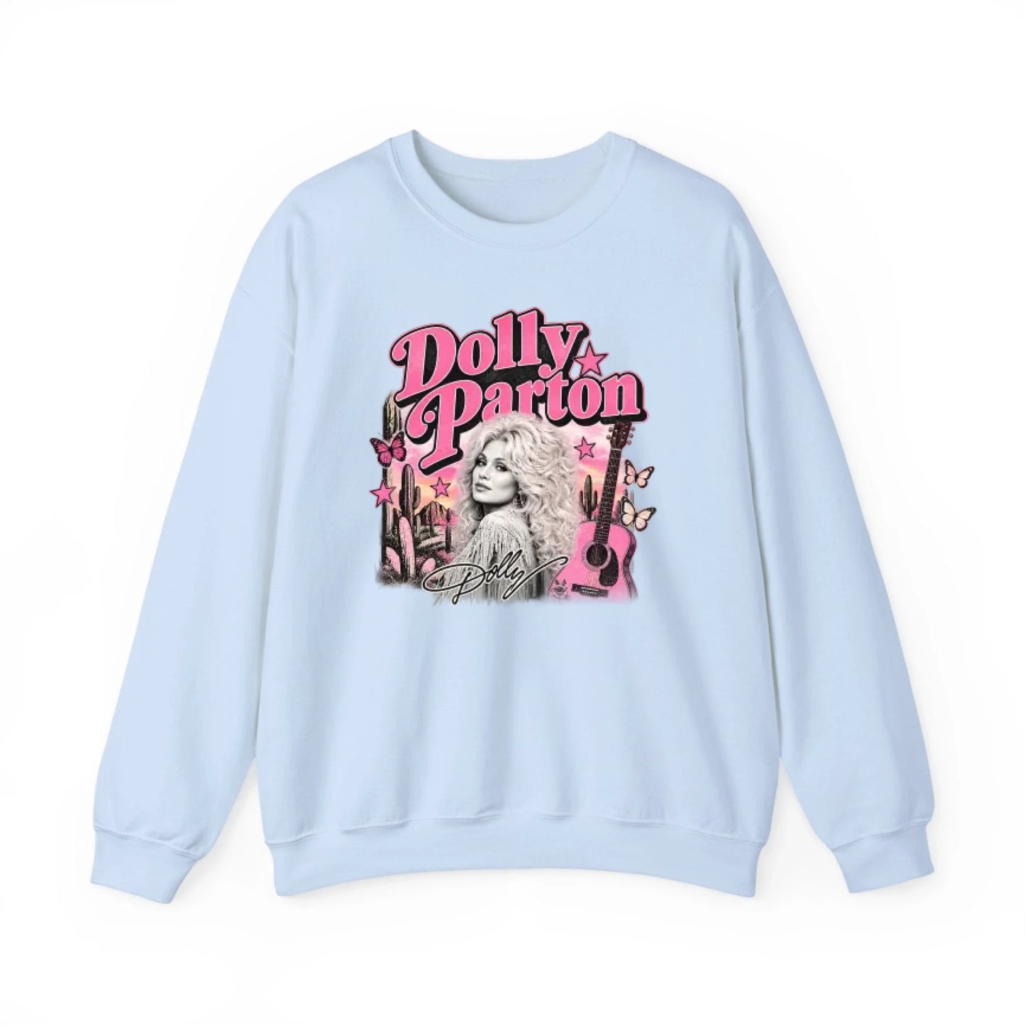 Sweatshirt Front Blank - Light Blue