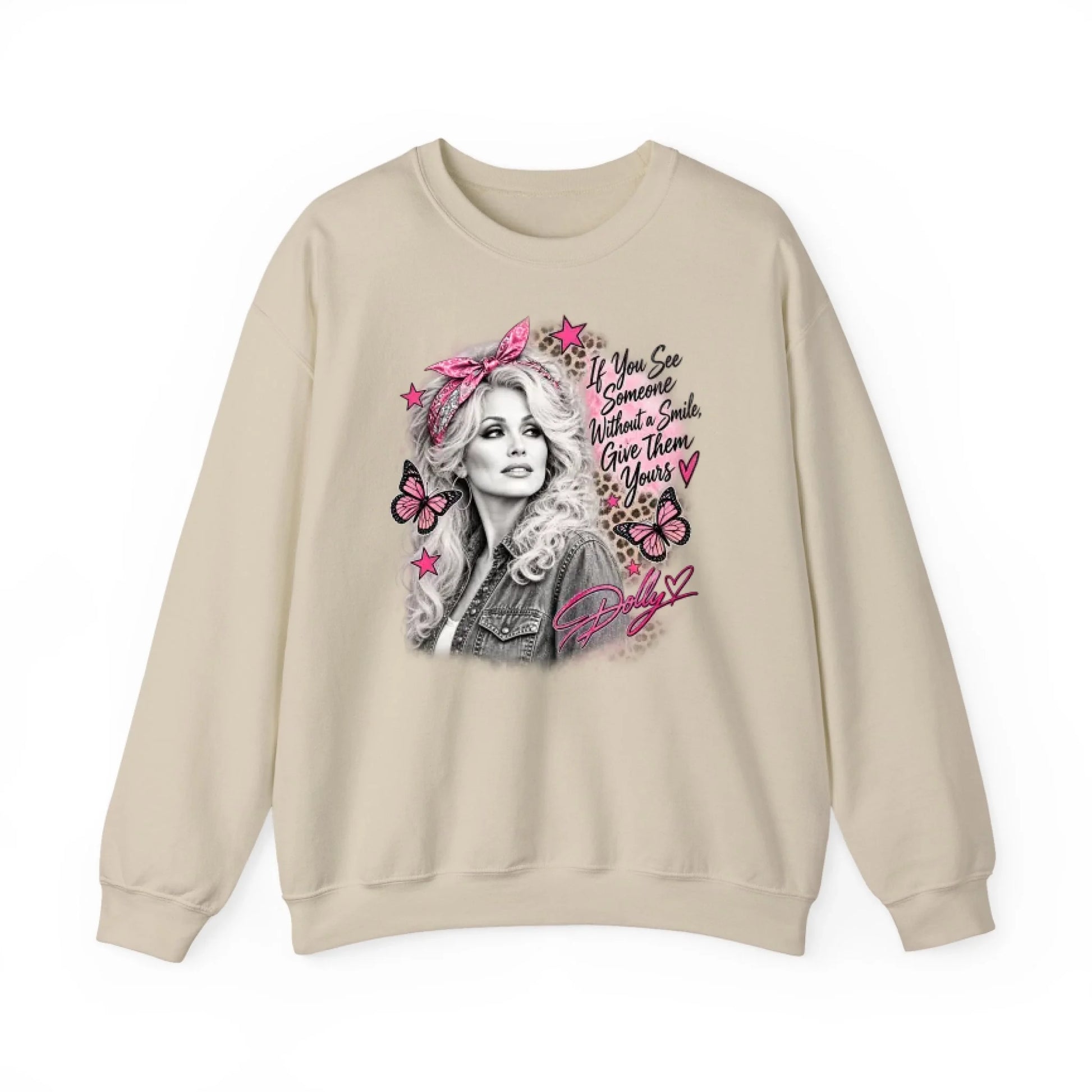 Sweatshirt Front Blank - Sand
