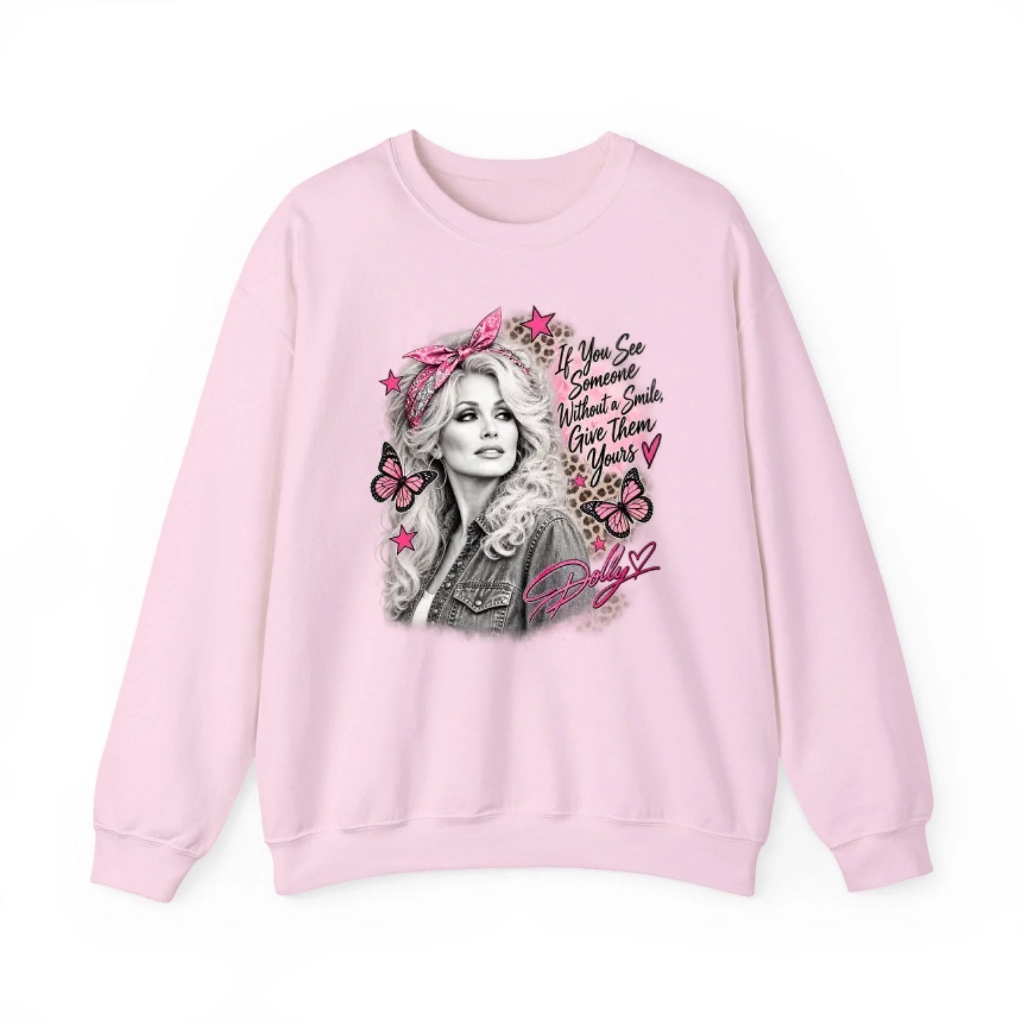 Sweatshirt Front Blank - Pink