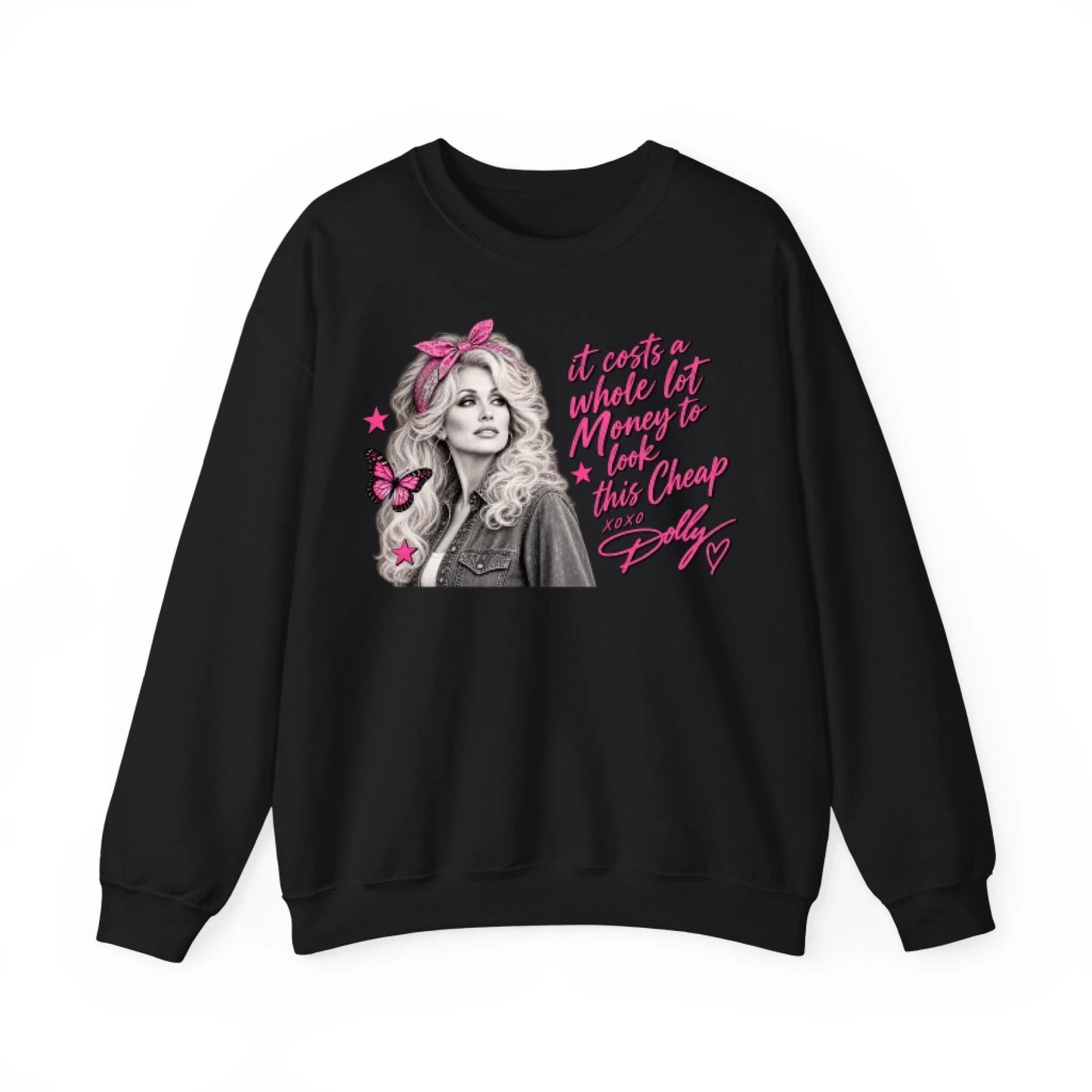 Sweatshirt Front Blank - Black
