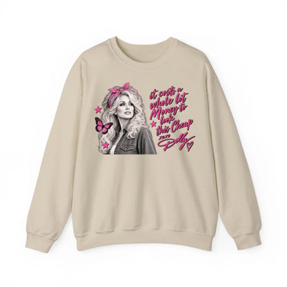 Sweatshirt Front Blank - Sand