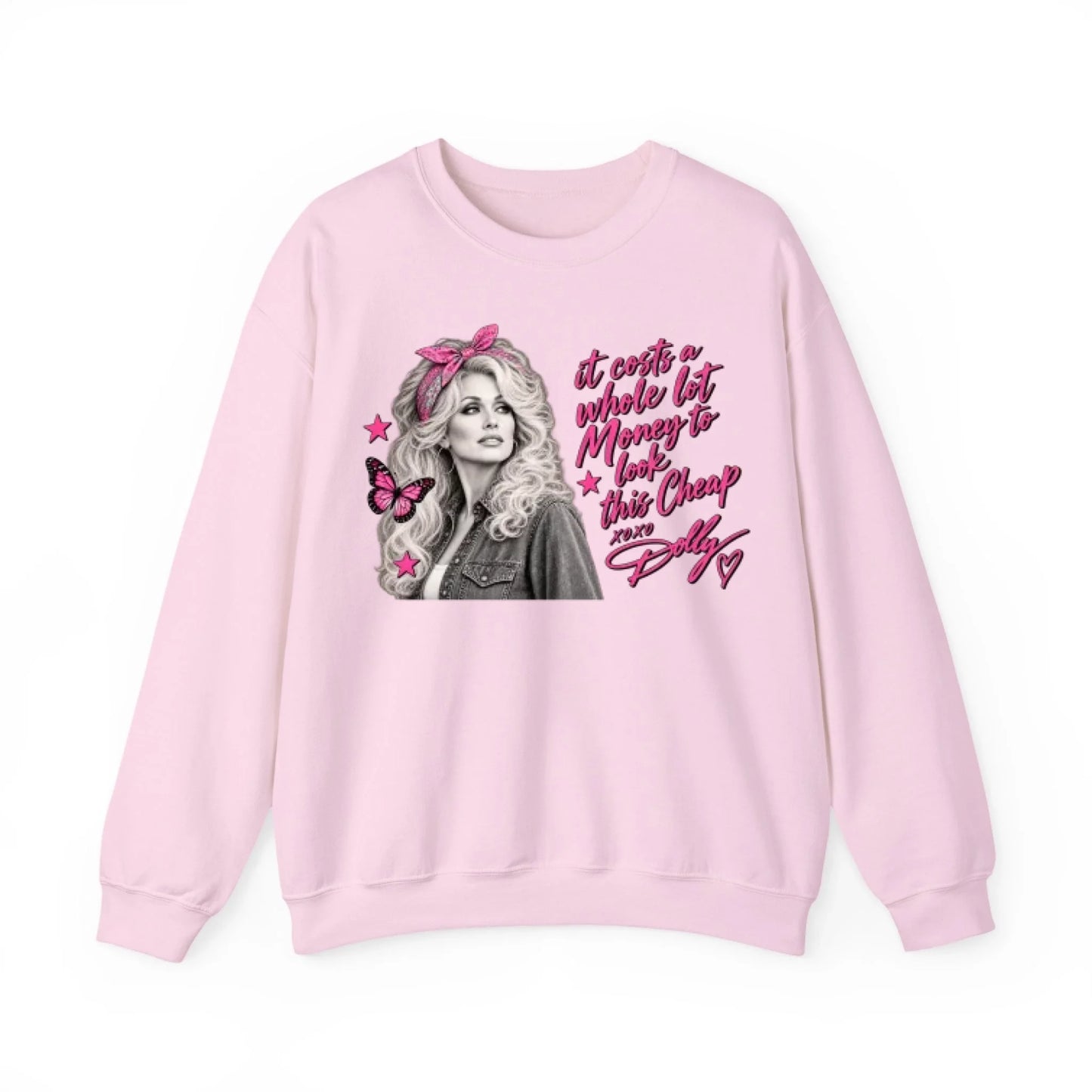 Sweatshirt Front Blank - Pink