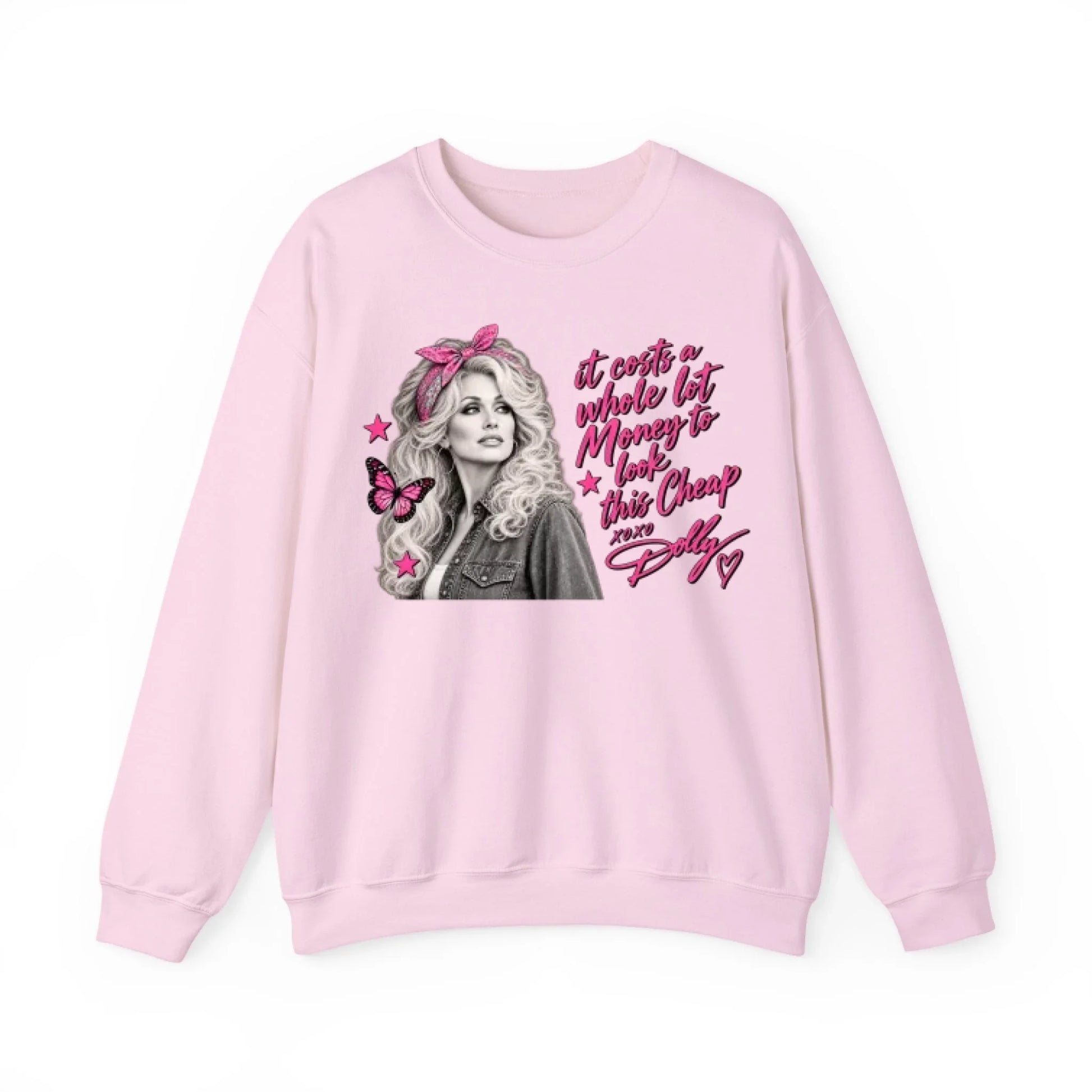Sweatshirt Front Blank - Pink