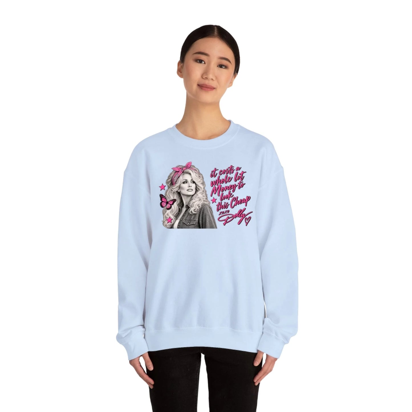Sweatshirt Front Lifestyle Light Blue