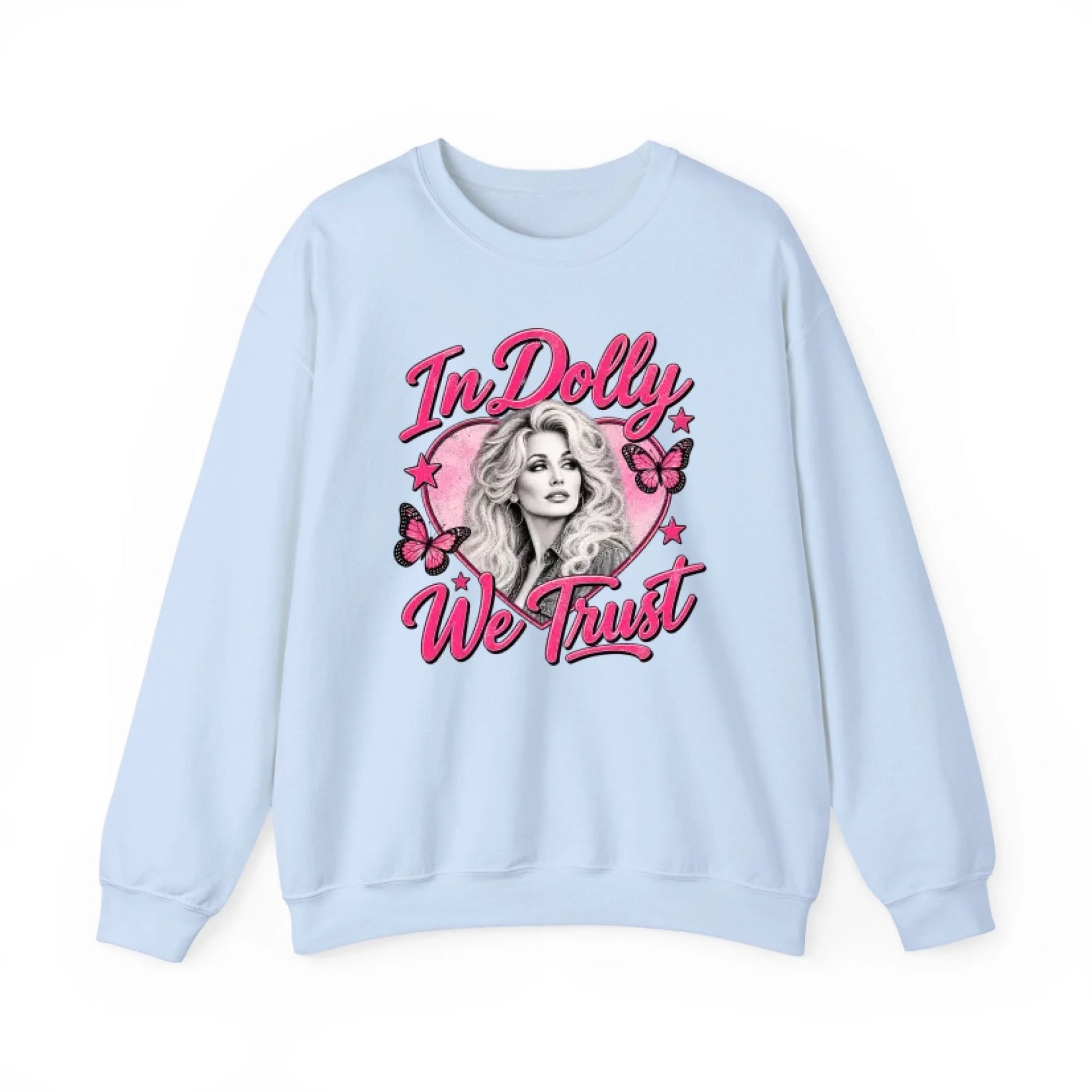 Sweatshirt Front Blank - Light Blue