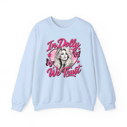 Sweatshirt Front Blank - Light Blue