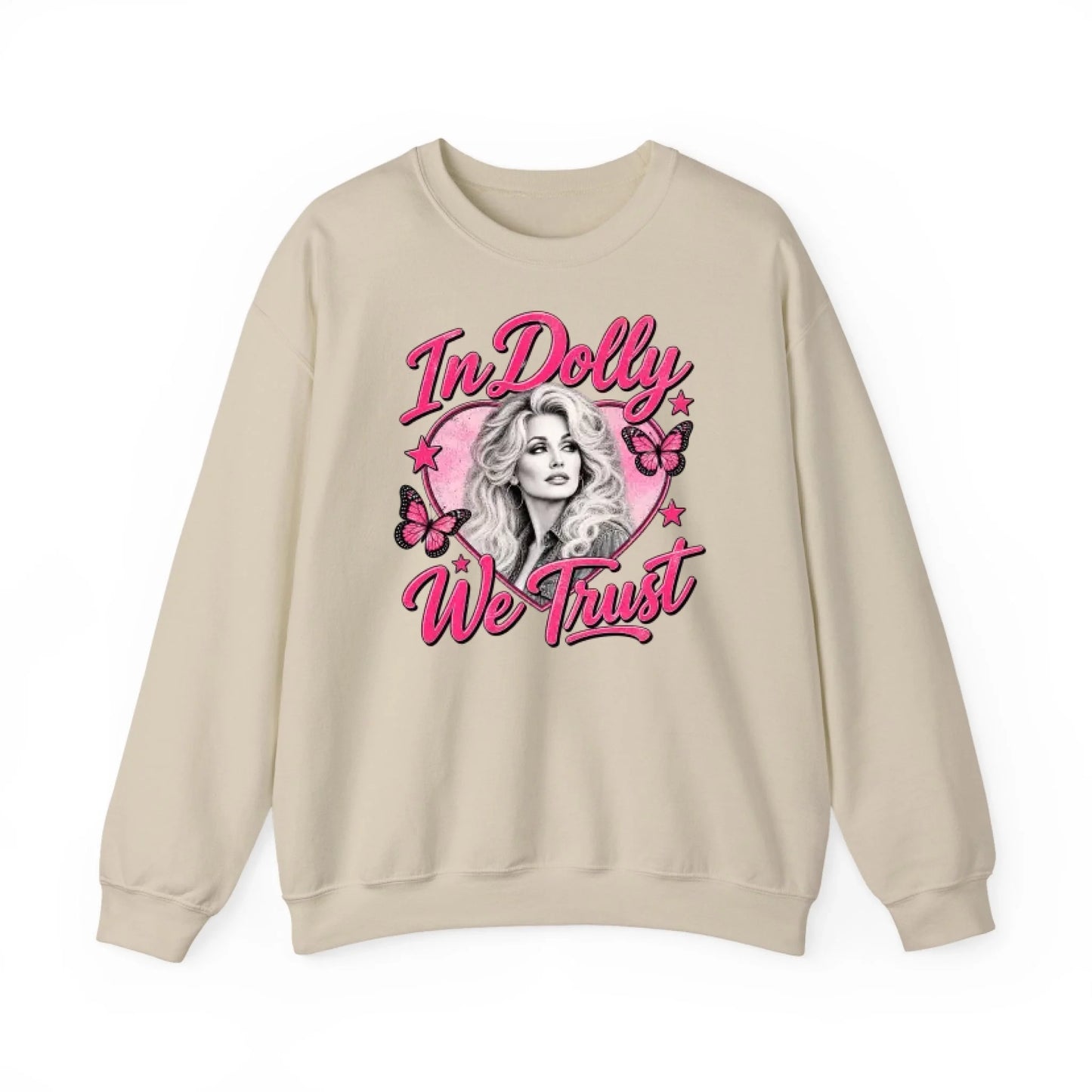 Sweatshirt Front Blank - Sand