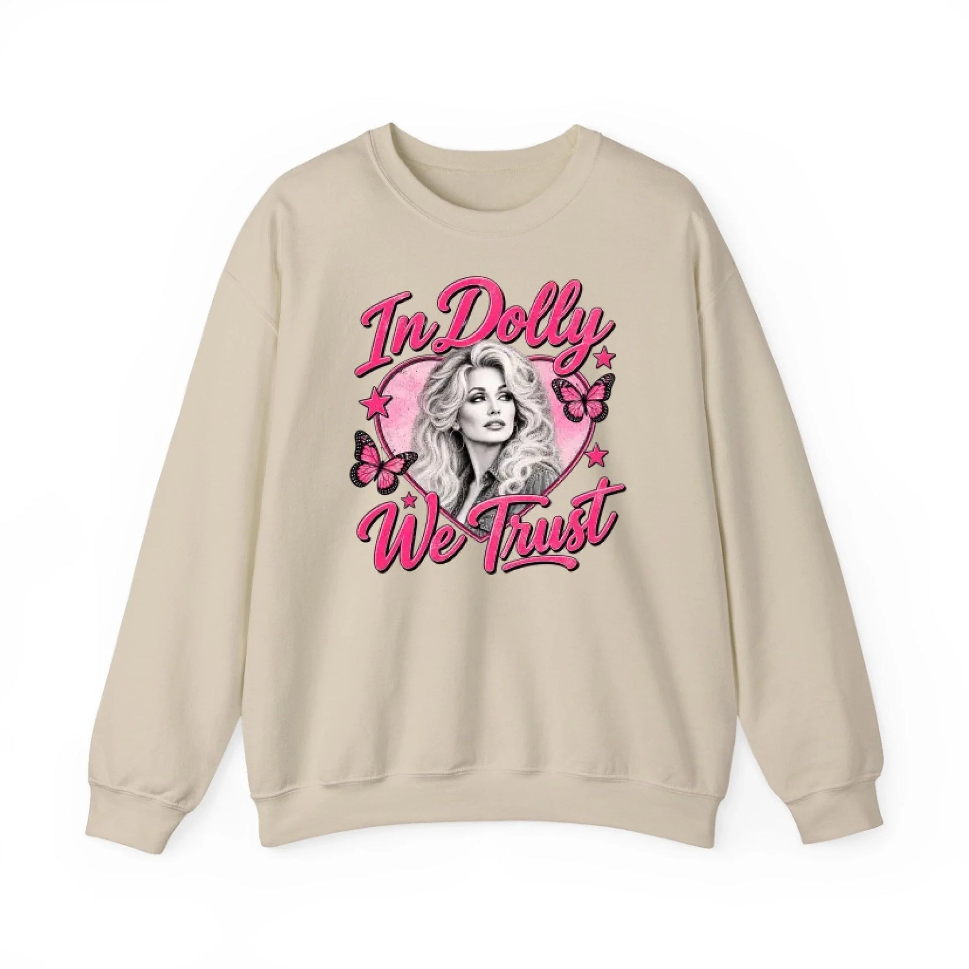 Sweatshirt Front Blank - Sand
