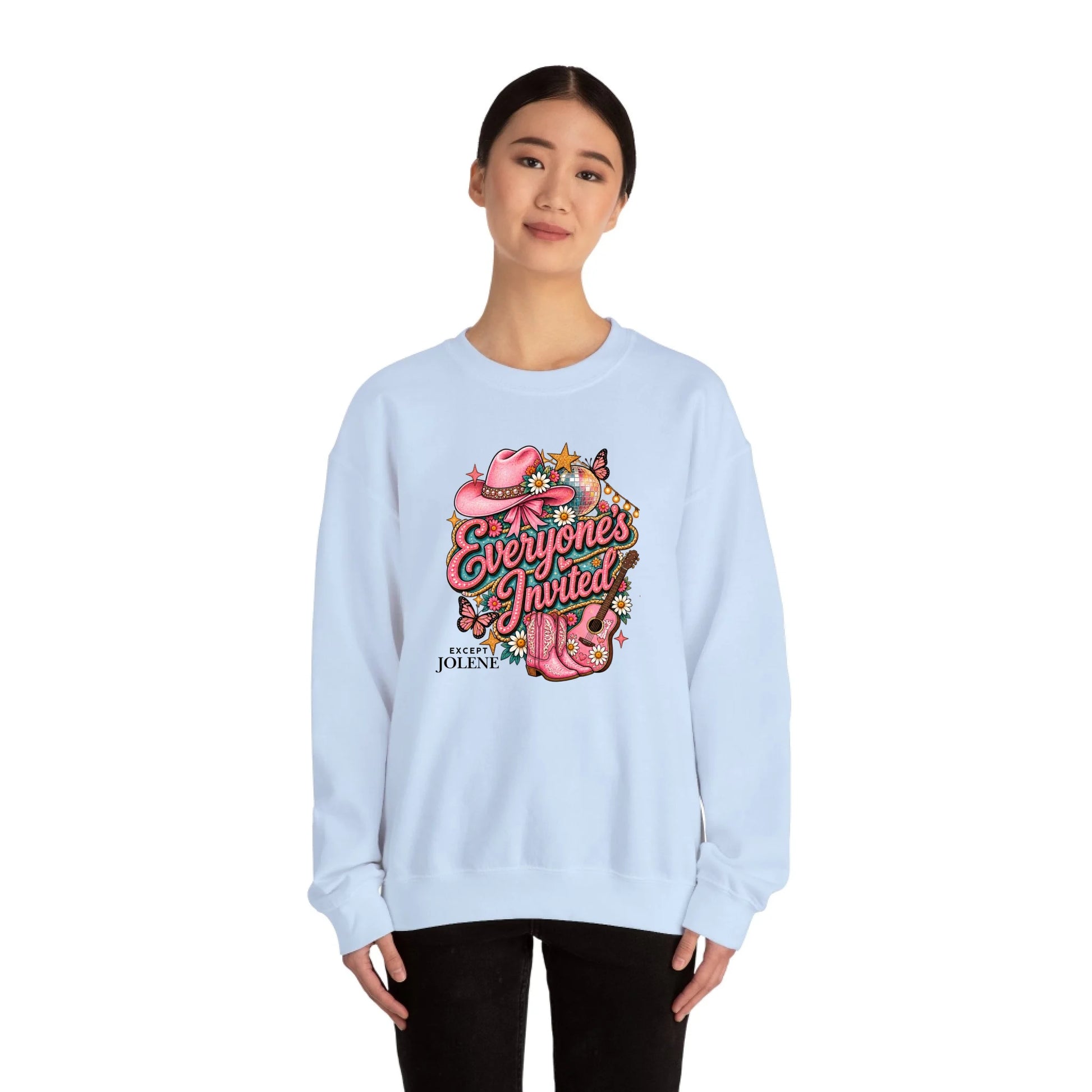Sweatshirt Front Lifestyle Light Blue