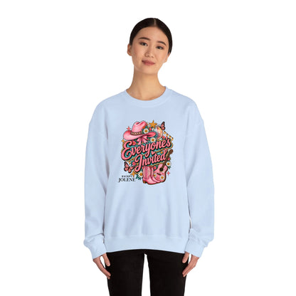 Sweatshirt Front Lifestyle Light Blue