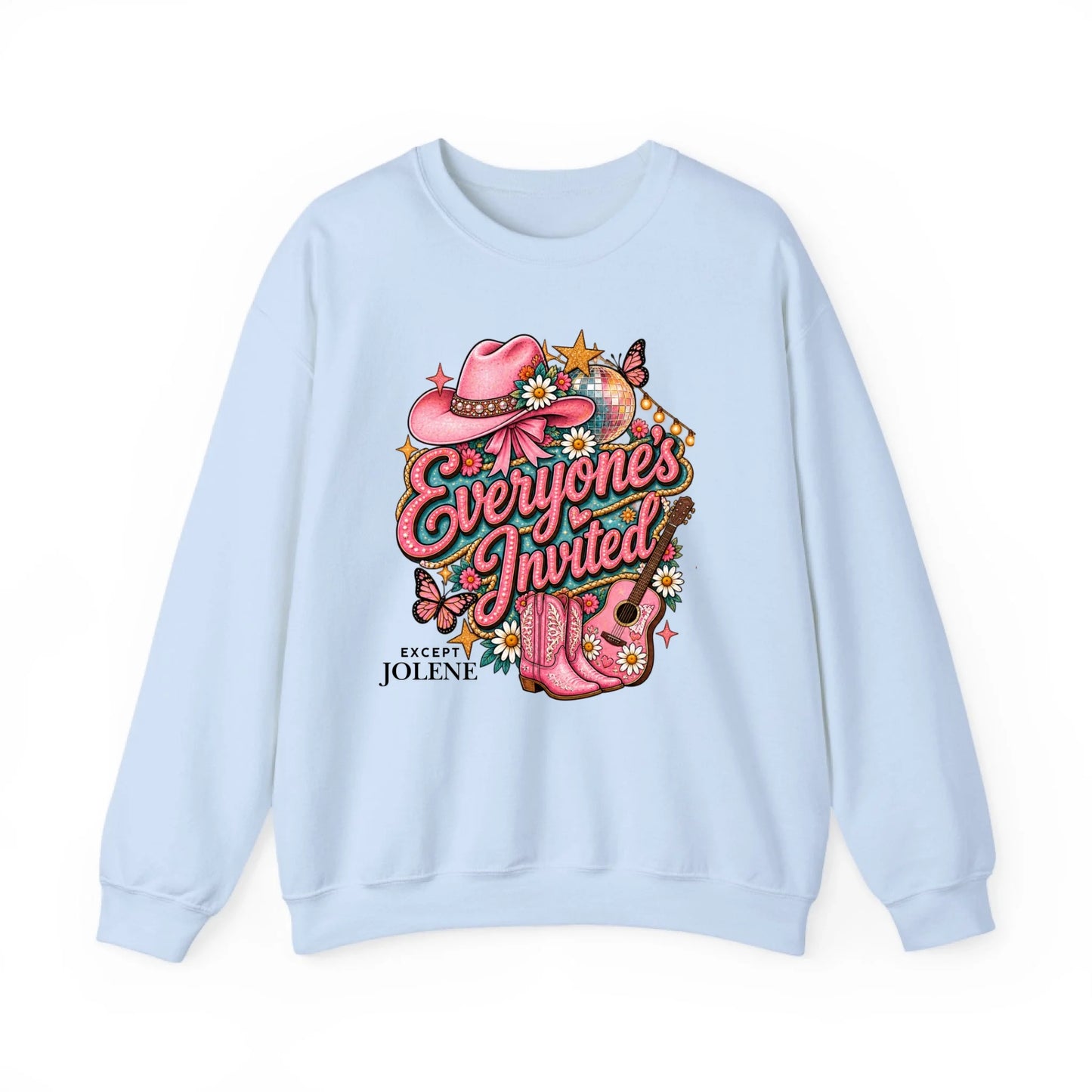 Sweatshirt Front Blank - Light Blue