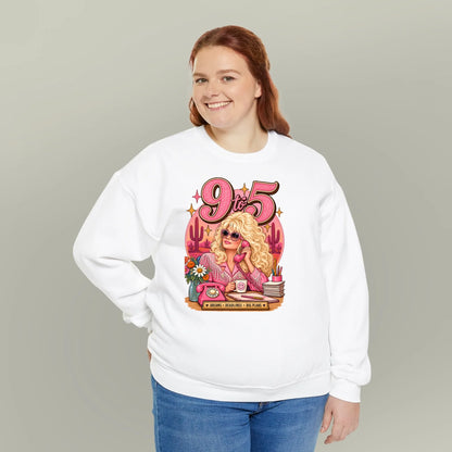 Nine to Five Dolly Parton Crewneck Sweatshirt