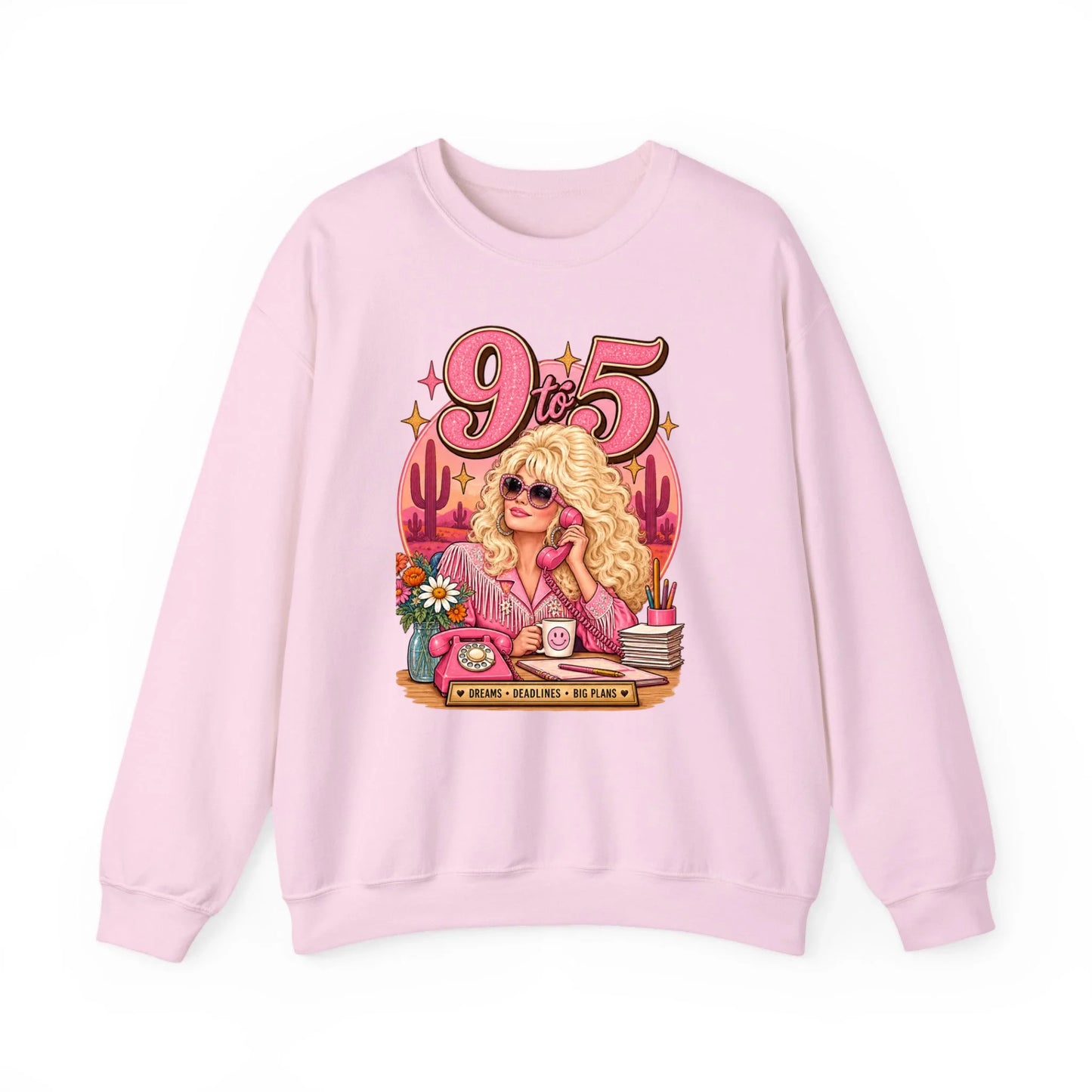 Sweatshirt Front Blank - Pink