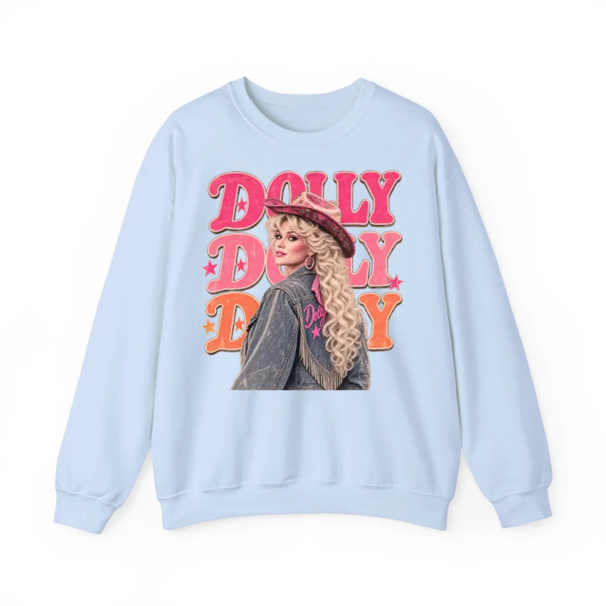 Sweatshirt Front Blank - Light Blue