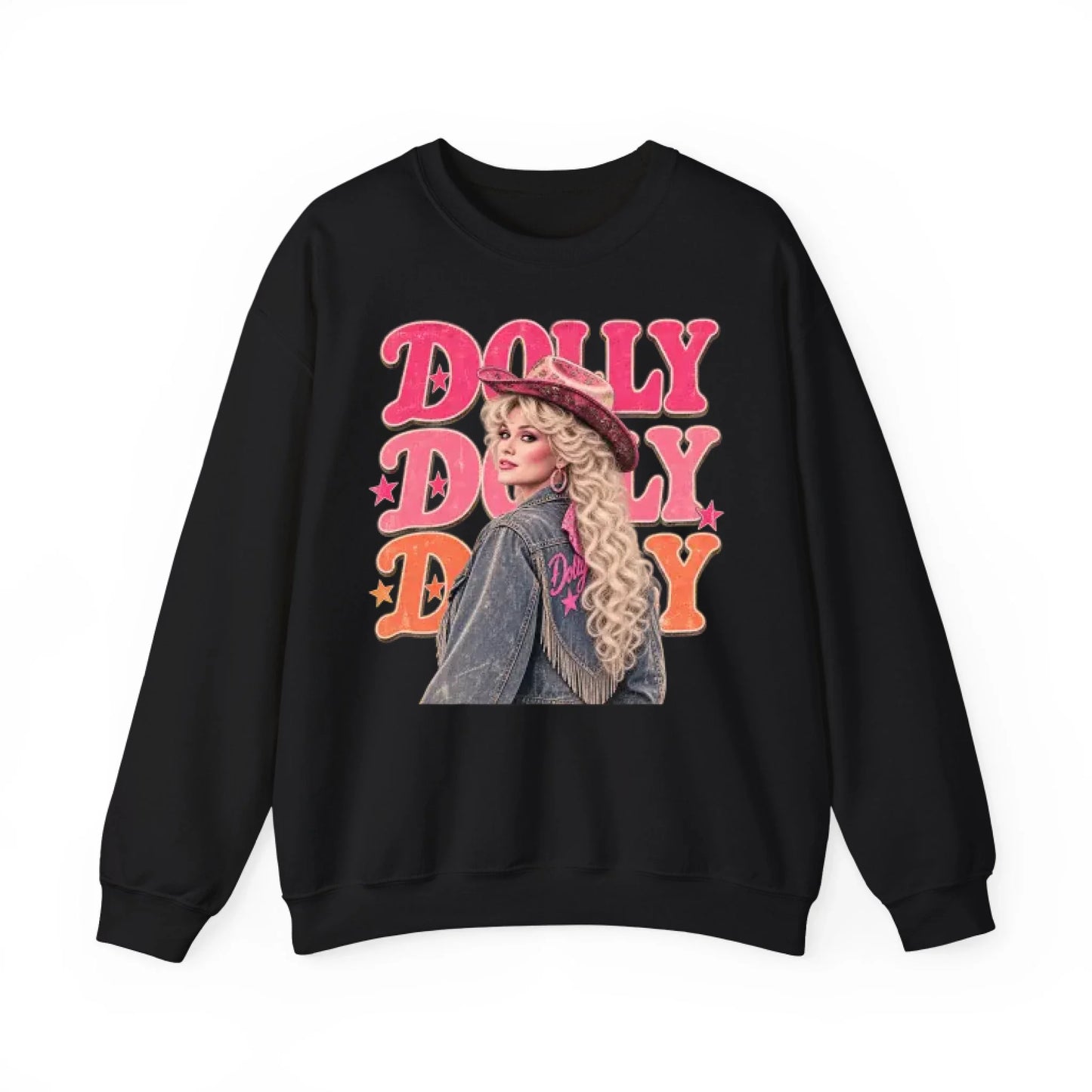 Sweatshirt Front Blank - Black